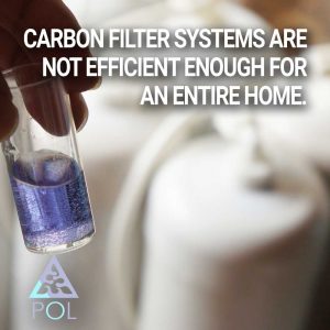 Carbon filters not efficient enough for an entire home